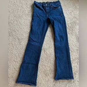 Express Mid Rise Boot Cut Jean